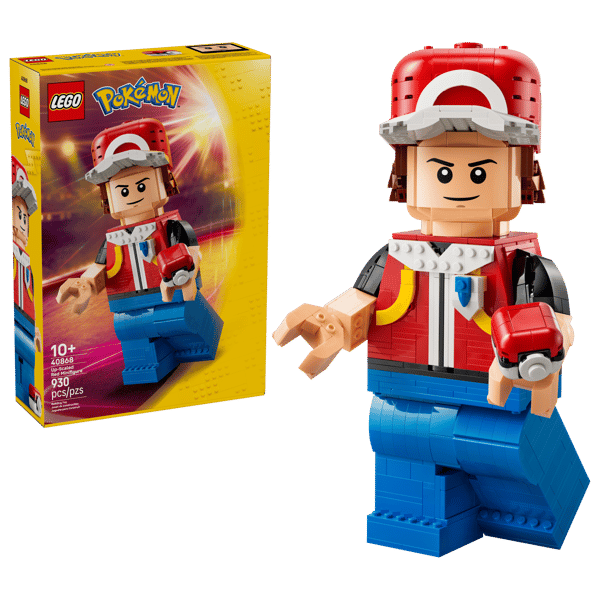 Up-Scaled Red Minifigure