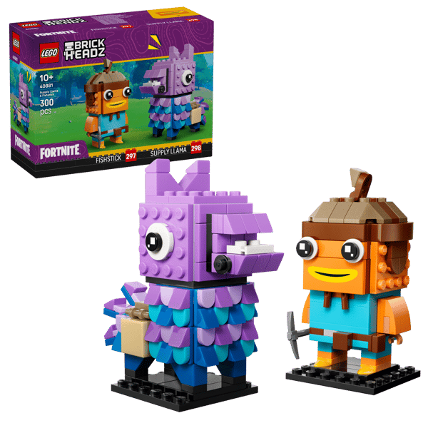 Supply Llama & Fishstick Figures — 1