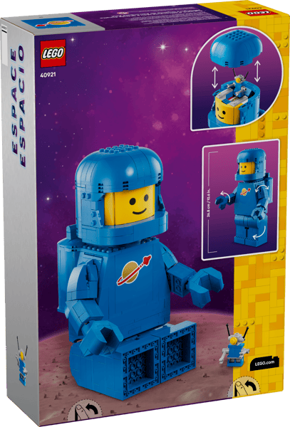 Up-Scaled Blue Astronaut Minifigure — 11