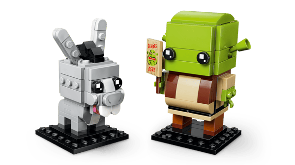 Shrek, Donkey & Gingy Figures — 3