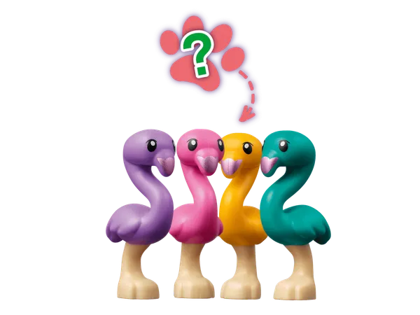Olivia's Flamingo Cube — 5