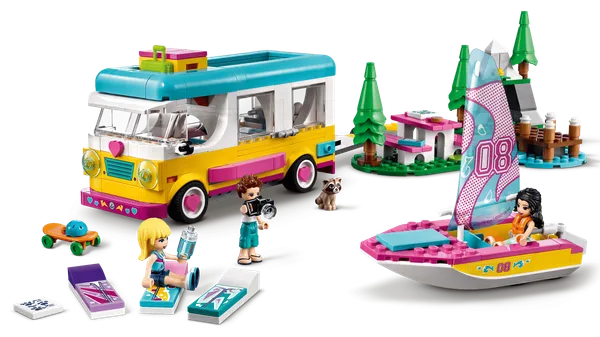 Forest Camper Van and Sailboat — 4