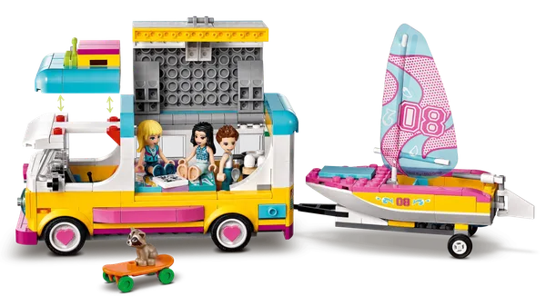 Forest Camper Van and Sailboat — 8