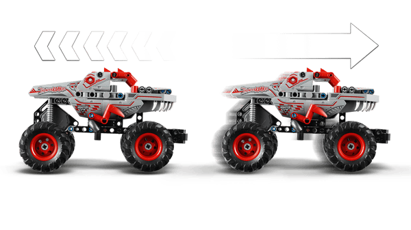 Monster Jam ThunderROARus Pull-Back — 4
