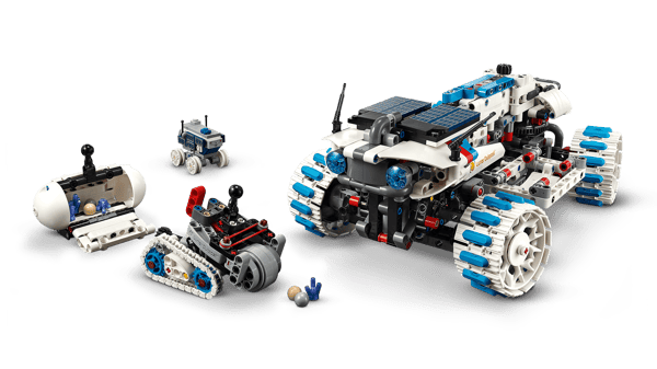 Lunar Outpost Moon Rover Space Vehicle — 7