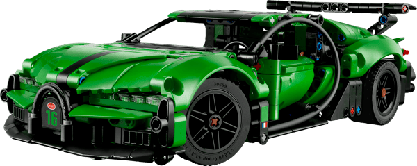 Green Bugatti Chiron Pur Sport Hypercar — 2