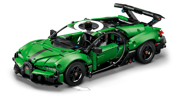 Green Bugatti Chiron Pur Sport Hypercar — 6
