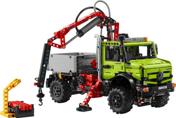 Mercedes-Benz Unimog U 5023 with Crane — 2