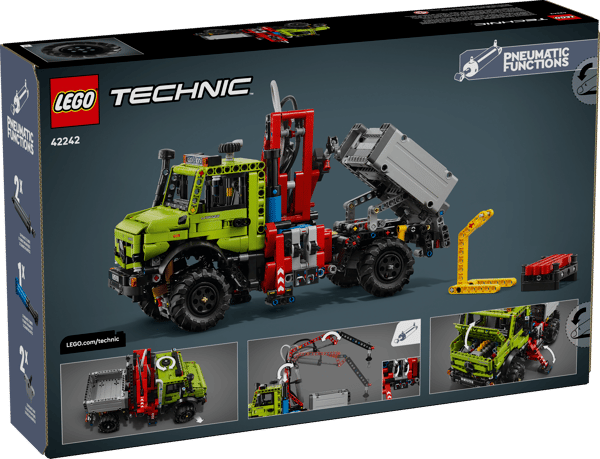 Mercedes-Benz Unimog U 5023 with Crane — 14