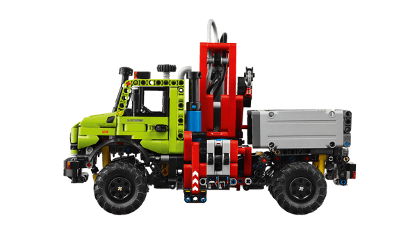 Mercedes-Benz Unimog U 5023 with Crane — 3