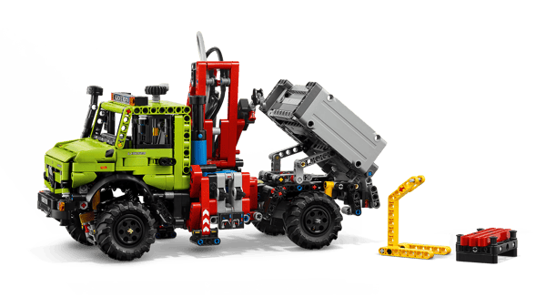 Mercedes-Benz Unimog U 5023 with Crane — 4