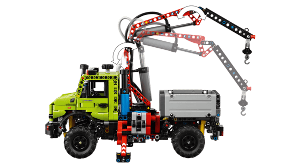 Mercedes-Benz Unimog U 5023 with Crane — 6