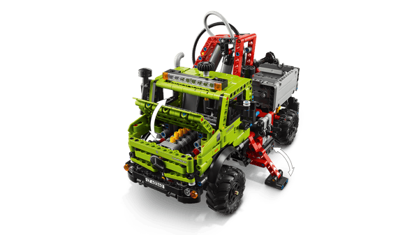 Mercedes-Benz Unimog U 5023 with Crane — 8