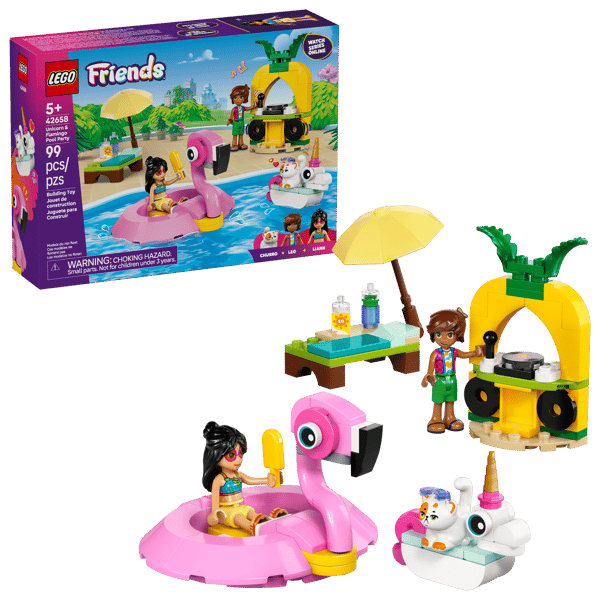 Unicorn & Flamingo Pool Party — 1