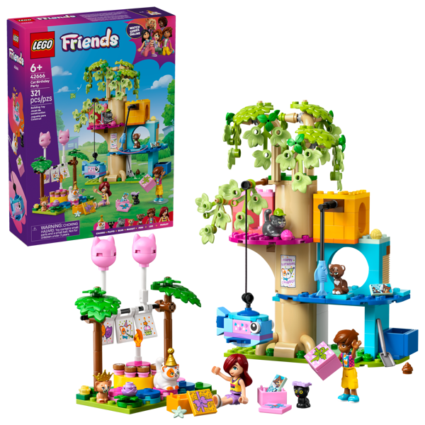 Cat Birthday Party & Tree House — 1