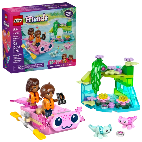 Axolotl Adventure Boat