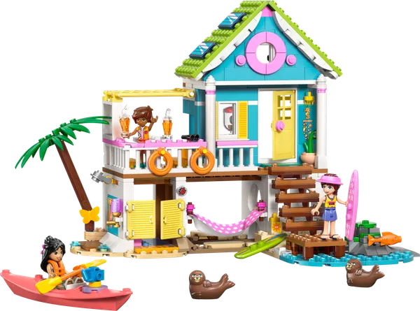 Beach House with Seals — 2