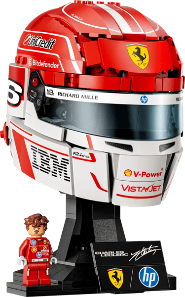 Scuderia Ferrari HP Charles Leclerc Helmet — 2