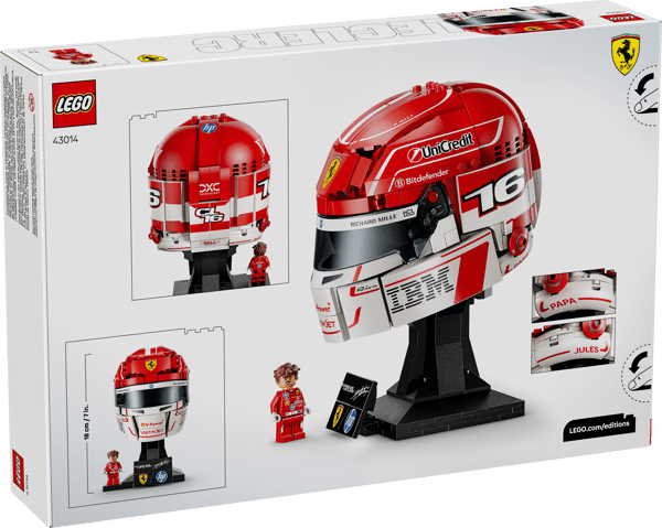 Scuderia Ferrari HP Charles Leclerc Helmet — 13