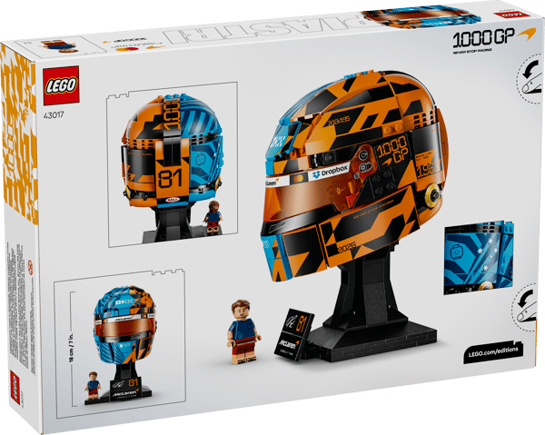 McLaren Mastercard F1 Team Oscar Piastri Helmet — 12