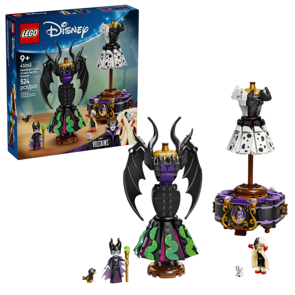 Maleficent's and Cruella de Vil's Dresses — 1