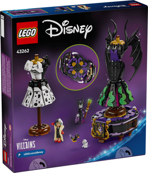 Maleficent's and Cruella de Vil's Dresses — 6