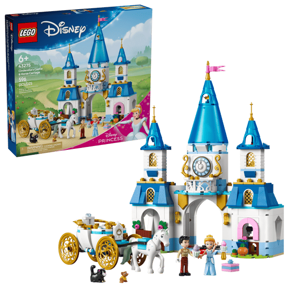 Cinderella's Castle & Horse Carriage