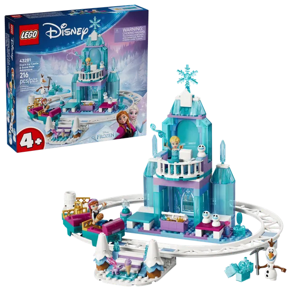 Elsa's Ice Castle & Snow Ride Adventure — 1