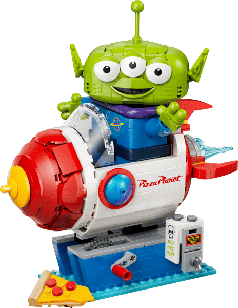 Alien with Pizza Planet Rocket Ride — 2
