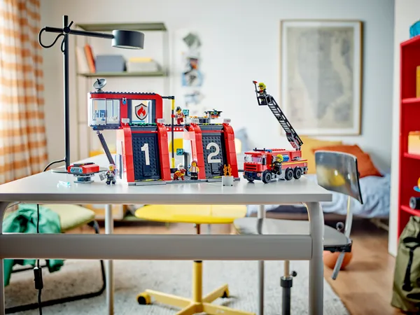 Fire Station with Fire Truck — 10