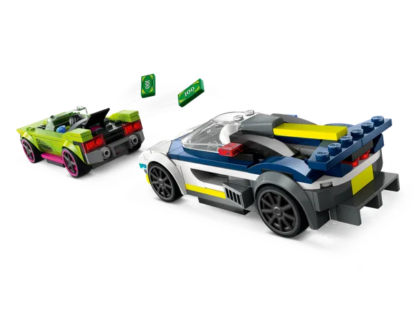 Police Car and Muscle Car Chase — 3