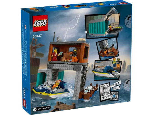 Police Speedboat and Crooks' Hideout — 7
