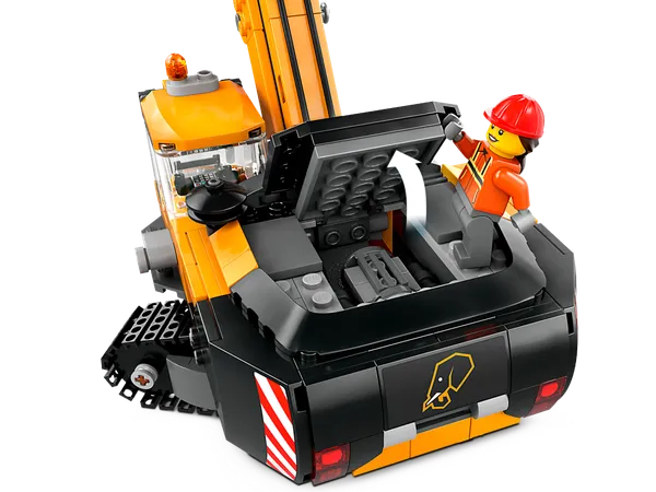 Yellow Construction Excavator — 5