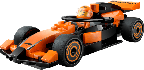 F1 Driver with McLaren Race Car — 2