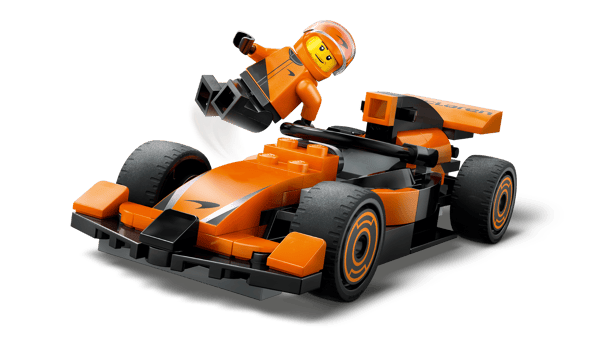 F1 Driver with McLaren Race Car — 3