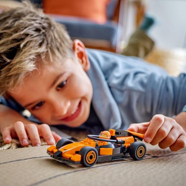 F1 Driver with McLaren Race Car — 6