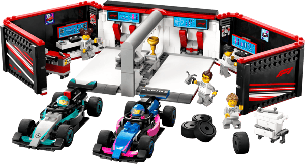F1 Garage & Mercedes-AMG & Alpine Cars — 2