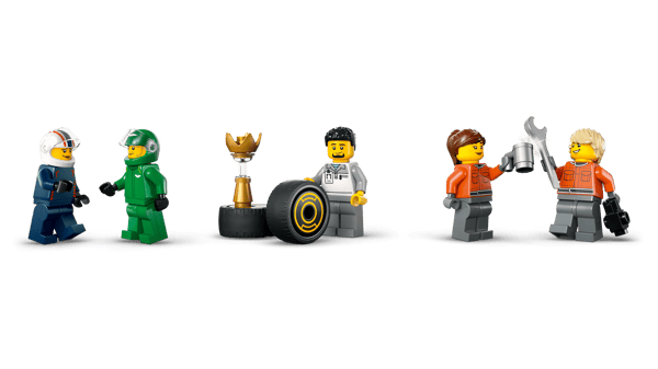 F1 Truck with RB20 & AMR24 F1 Cars — 7