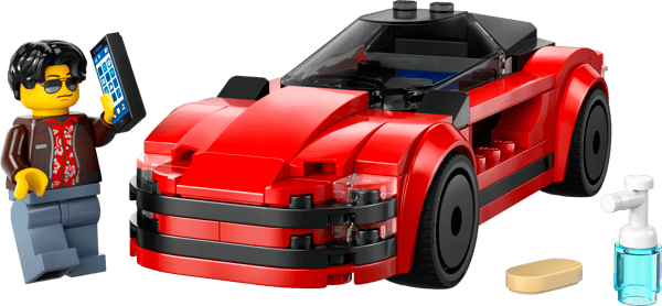 Red Sports Car — 2