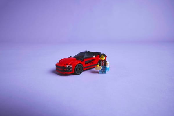 Red Sports Car — 10