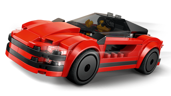 Red Sports Car — 3