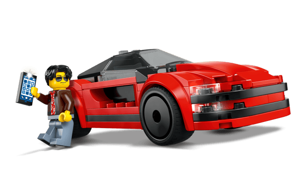 Red Sports Car — 4
