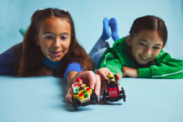 Pizza vs. Fire Truck Race Car Pack — 5