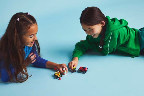 Pizza vs. Fire Truck Race Car Pack — 6