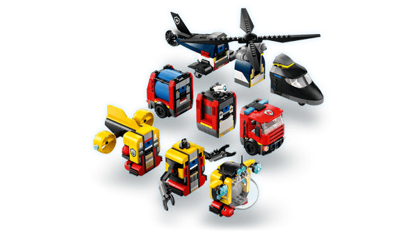 Helicopter, Fire Truck & Submarine Remix — 3