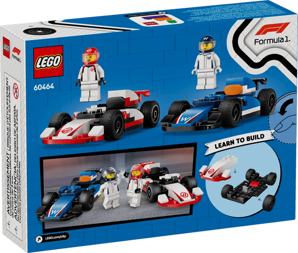 F1 Williams Racing & Haas F1 Race Cars — 8