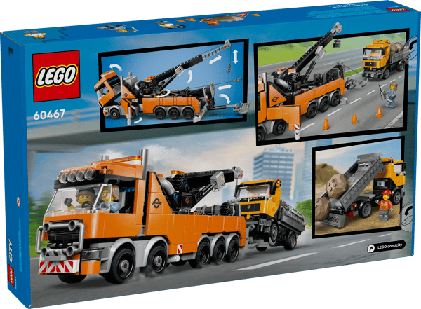 Heavy-Duty Recovery Tow Truck with Crane — 11
