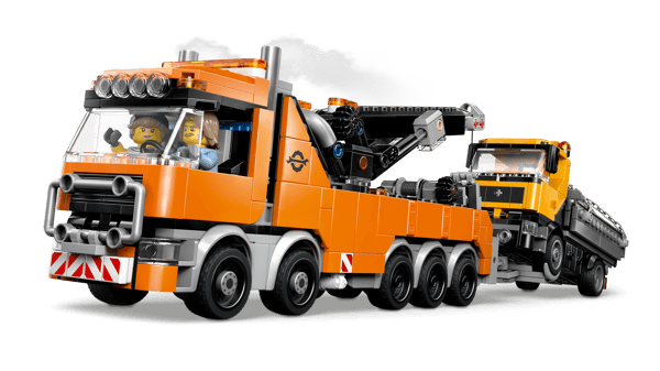 Heavy-Duty Recovery Tow Truck with Crane — 4
