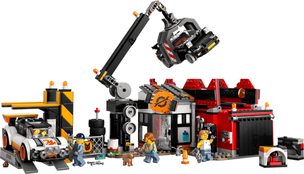 Scrapyard with Cars — 2
