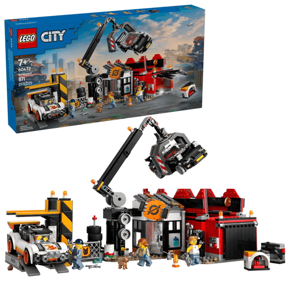 Scrapyard with Cars — 1